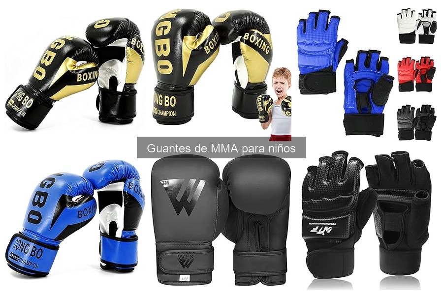Precio promedio de guantes de MMA para niños en 2023