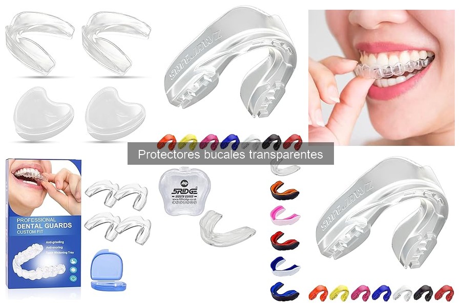 Precio promedio de protectores bucales transparentes