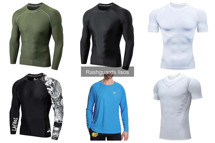 Precio promedio de rashguards lisos: ¿Cuánto deberías pagar?