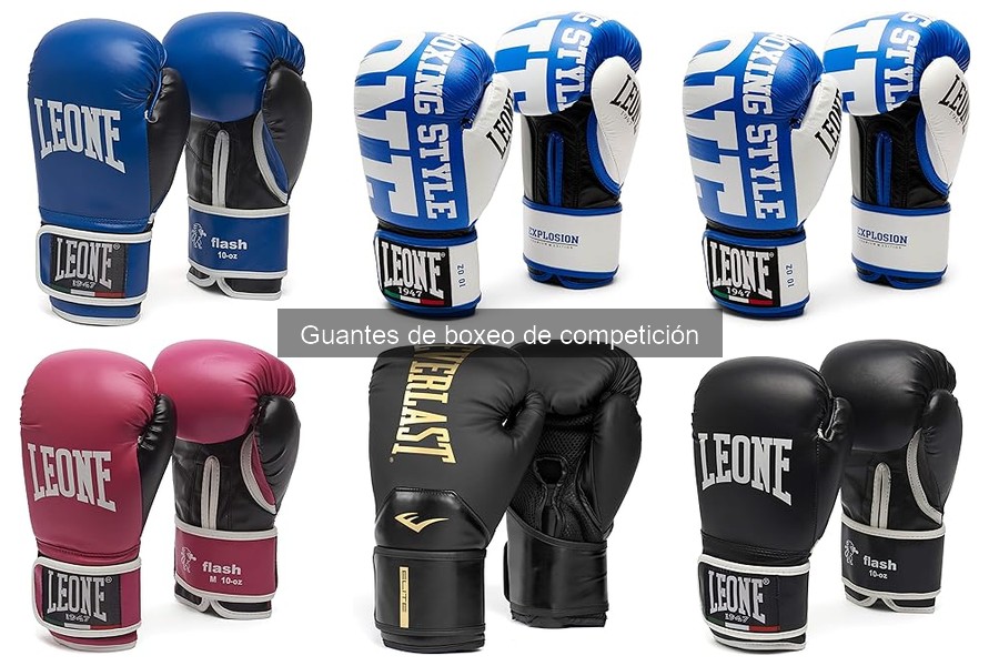 Precios de guantes de boxeo de competición en el mercado