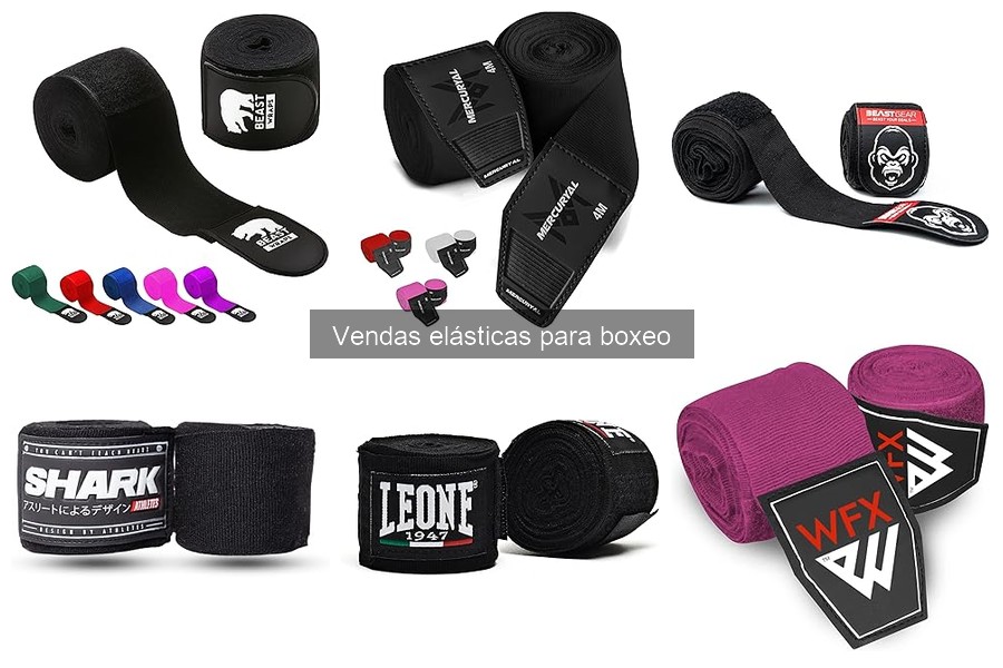 Precios de Vendas Elásticas para Boxeo: Mejores Opciones