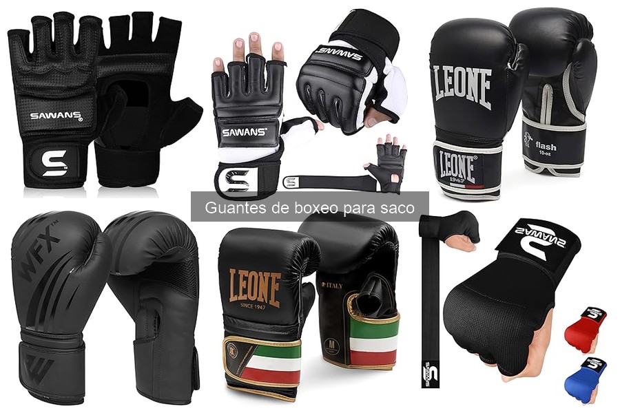 Precios promedio de guantes de boxeo para saco en 2023