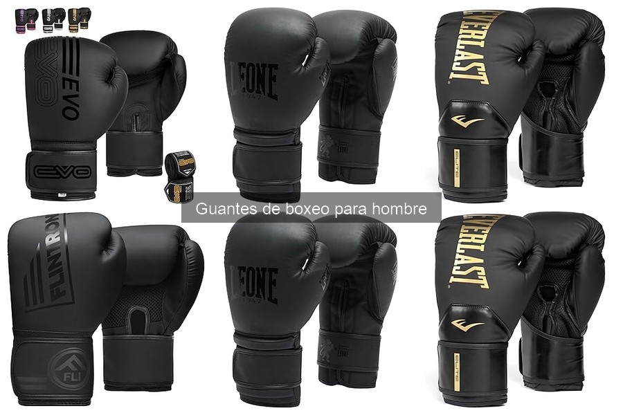 Preguntas Frecuentes sobre Guantes de Boxeo para Hombre