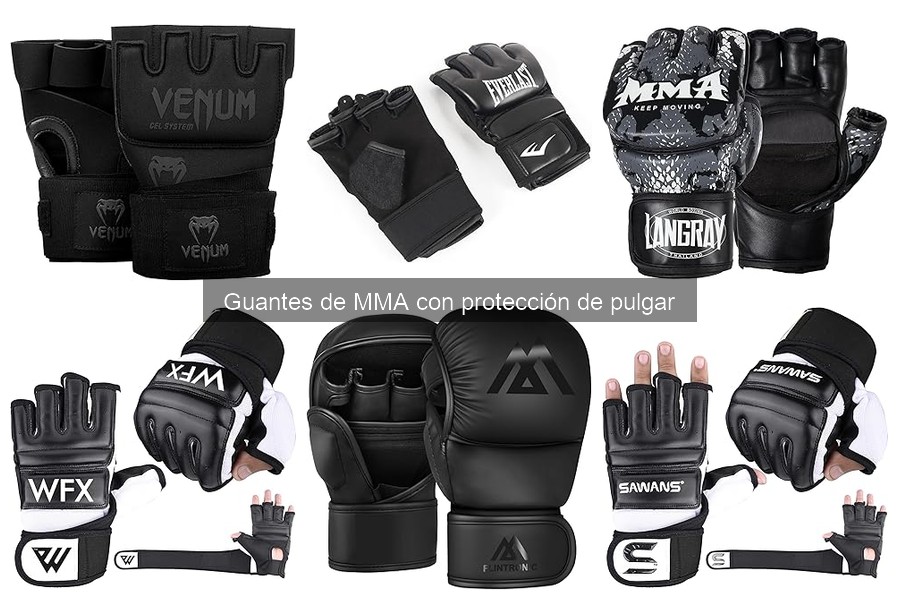 Problemas comunes con guantes de MMA con protección de pulgar