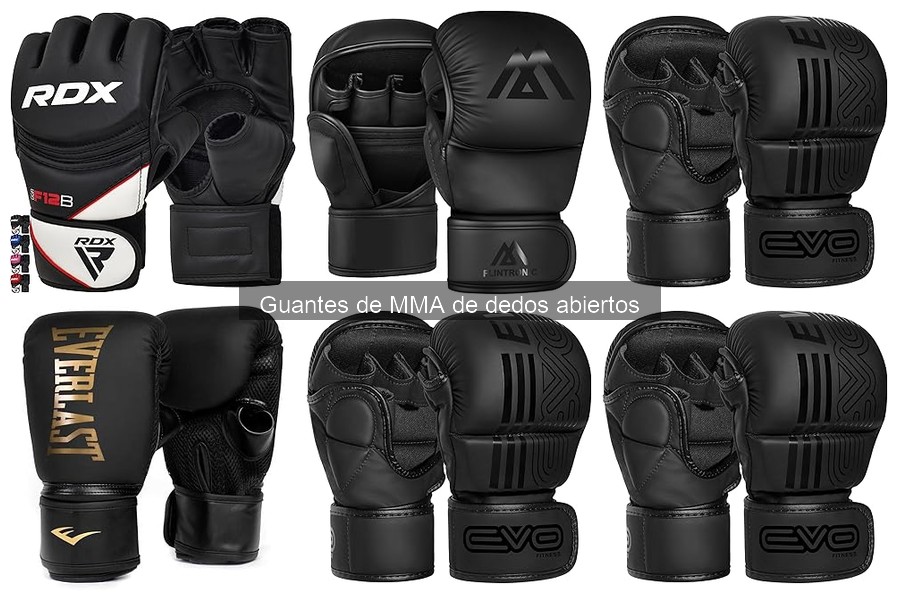 Problemas comunes con guantes de MMA de dedos abiertos