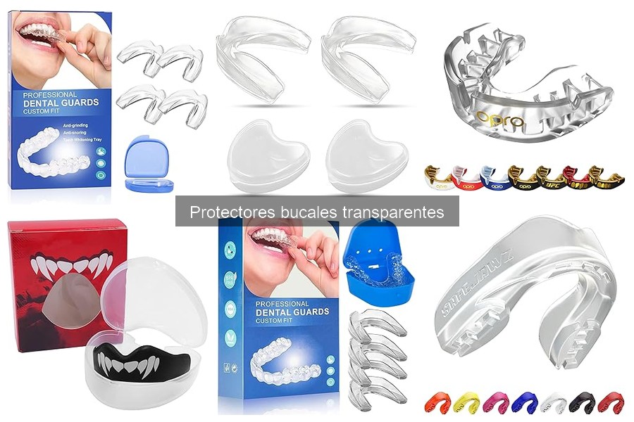 Problemas comunes con protectores bucales transparentes