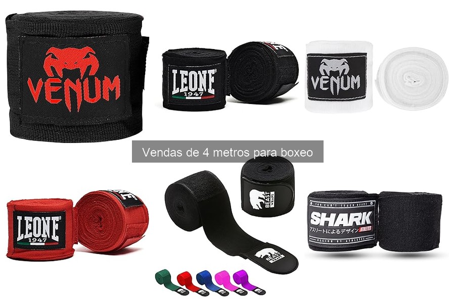Problemas comunes con vendas de 4 metros para boxeo y soluciones