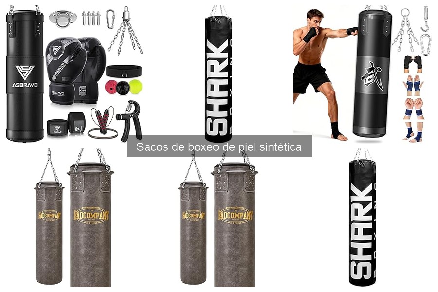 ** Problemas comunes y soluciones para sacos de boxeo de piel sintética
