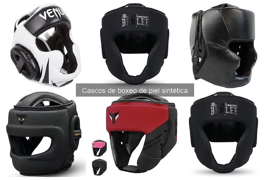 Problemas frecuentes con cascos de boxeo de piel sintética