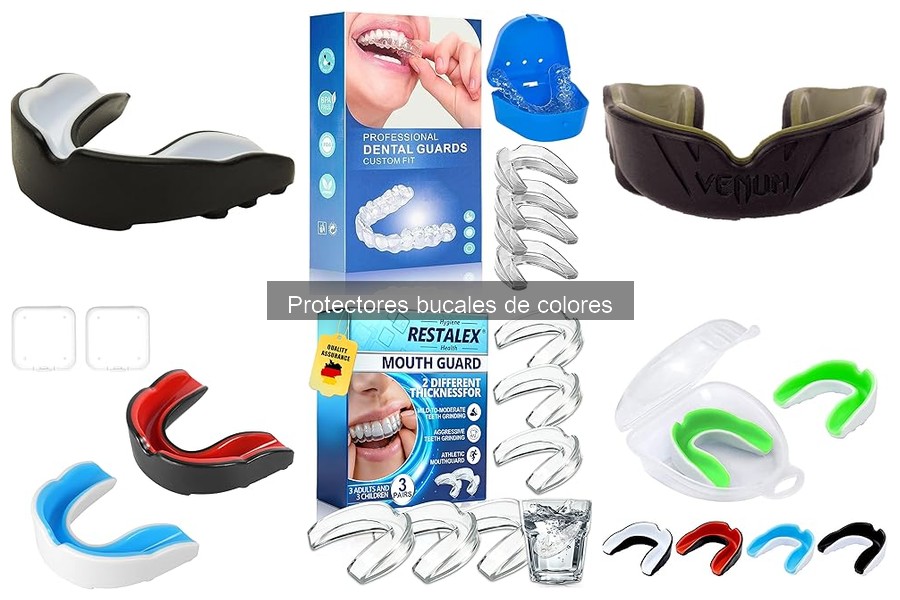Protectores bucales de colores para ortodoncia: ¿son efectivos?