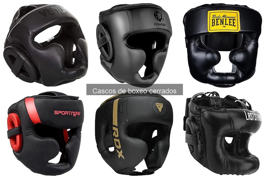 ¿Qué es un casco de boxeo cerrado? Características y usos