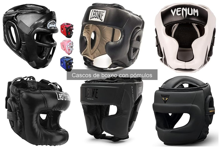 ¿Qué es un casco de boxeo con pómulos? Características y Función