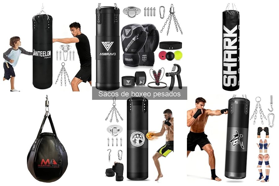 ¿Qué es un saco de boxeo pesado? Características y usos