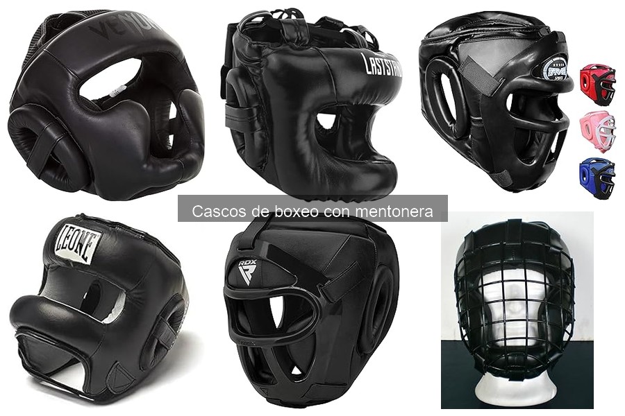 ¿Qué impactos evitar con cascos de boxeo con mentonera?