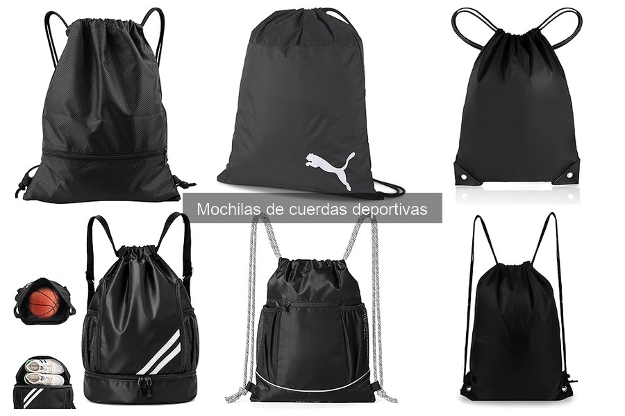 ¿Qué son las mochilas de cuerdas deportivas? Características
