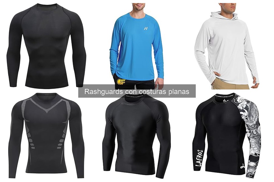 ¿Qué son las rashguards con costuras planas? Guía esencial