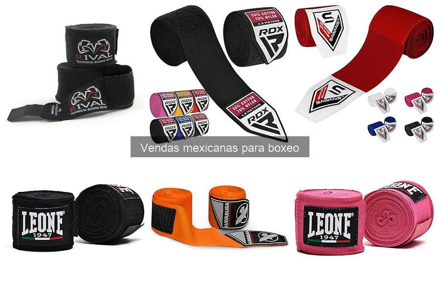 ¿Qué son las vendas mexicanas para boxeo? Explicación y características