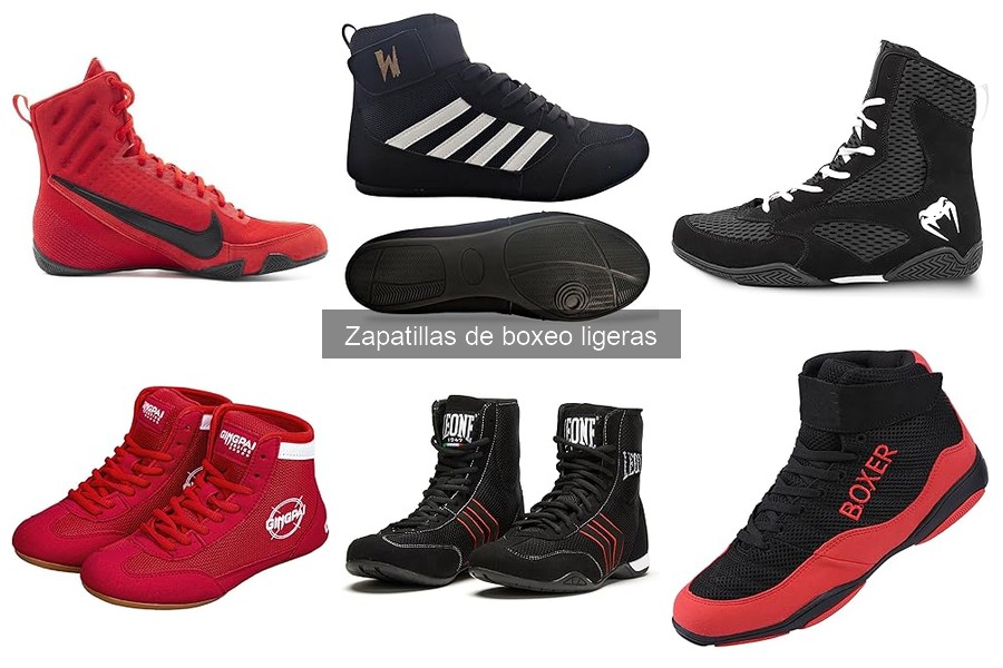 ¿Qué son las zapatillas de boxeo ligeras? Características y beneficios