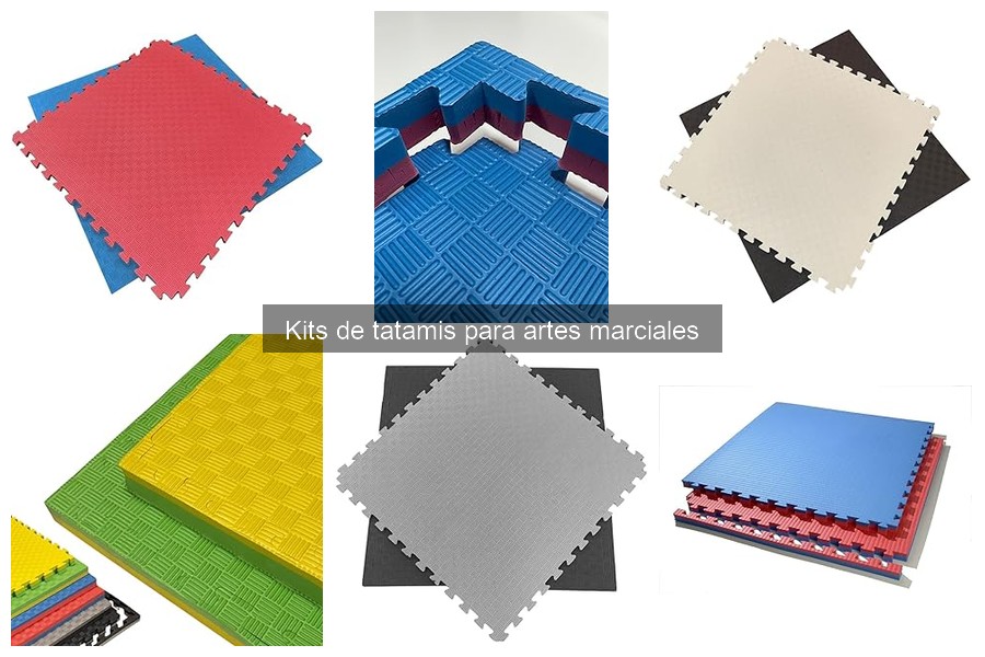 ¿Qué son los kits de tatamis para artes marciales?