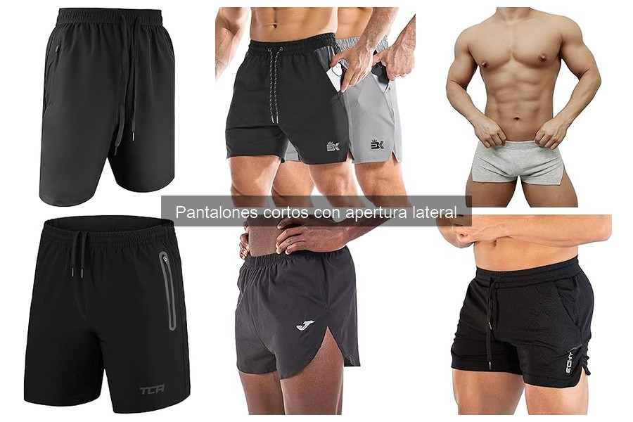 Qué son los pantalones cortos con apertura lateral