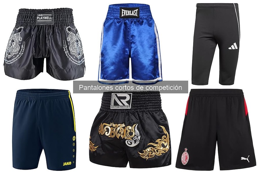 ¿Qué son los pantalones cortos de competición para artes marciales?