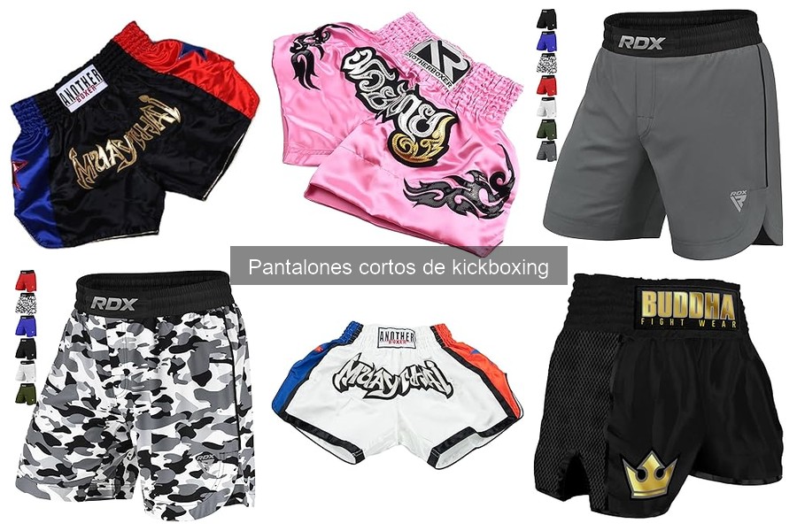 ¿Qué son los pantalones cortos de kickboxing? Características y más