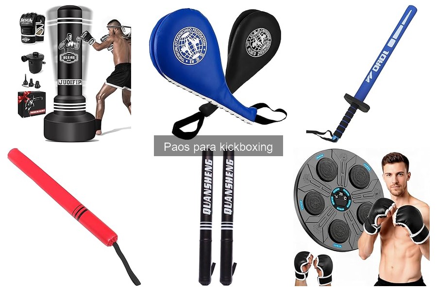 ¿Qué son los paos para kickboxing? Características y Usos