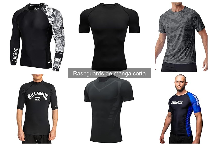 ¿Qué son los rashguards de manga corta? Características y beneficios