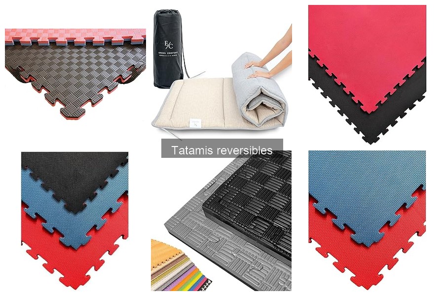 ¿Qué son los tatamis reversibles? Características y ventajas