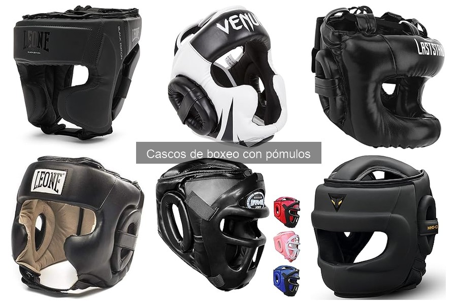 ¿Qué tamaño de casco de boxeo con pómulos elegir?