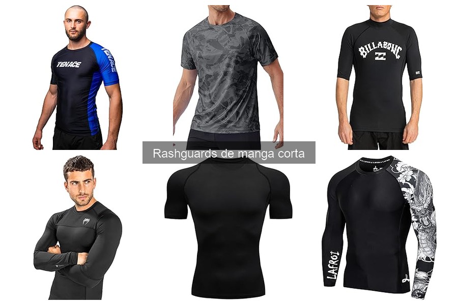 Rashguards de manga corta vs camisetas normales: ventajas