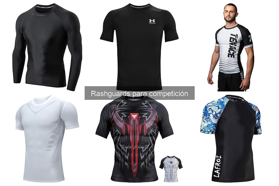 Rashguards imprescindibles para competiciones de grappling