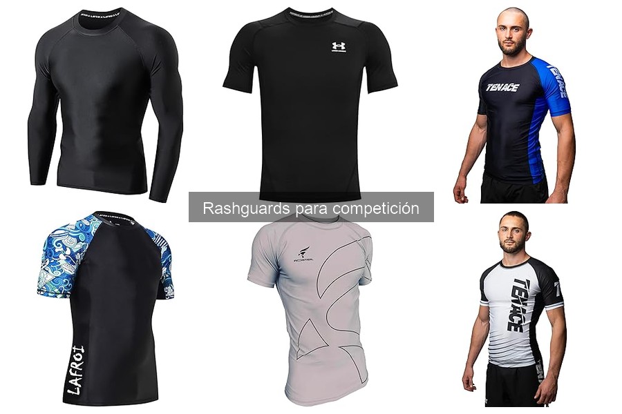 Rashguards recomendados para principiantes en competición
