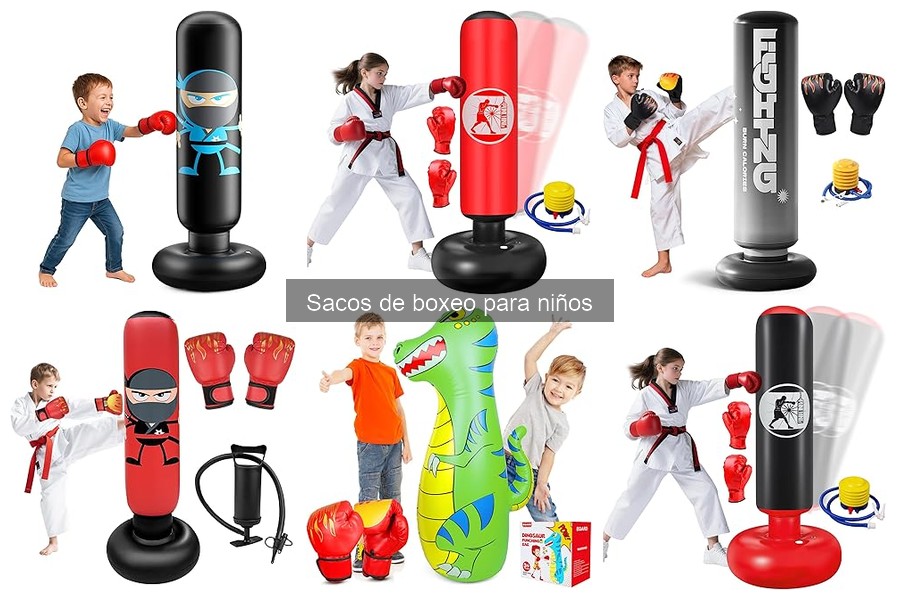 Sacos de Boxeo para Niños: ¿Qué Son y Cuáles Usar?