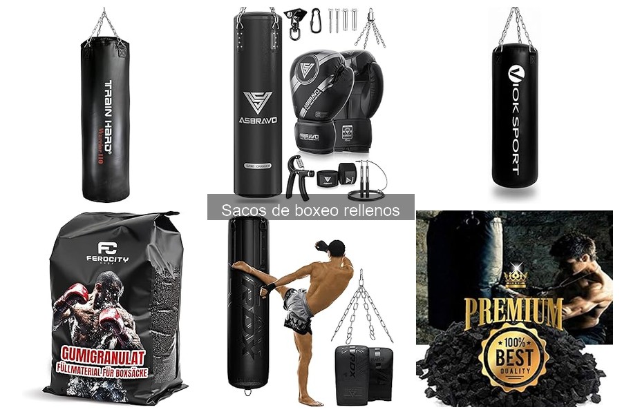 Sacos de boxeo rellenos baratos: Mejores lugares para comprar
