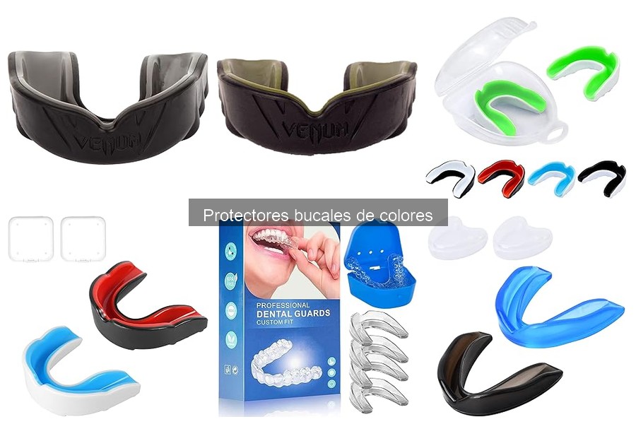 Seguridad de los protectores bucales de colores: ¿son efectivos?