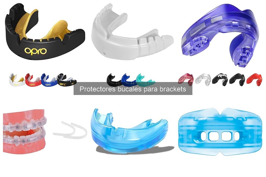 ¿Son cómodos los protectores bucales para brackets?