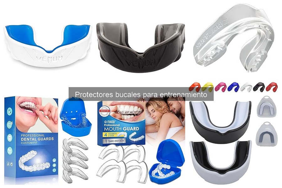 ¿Son necesarios los protectores bucales en entrenamientos?