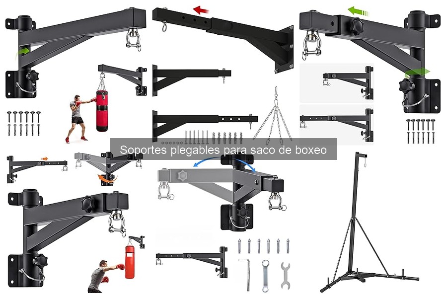 Soportes Plegables para Sacos de Boxeo: Características y Tipos