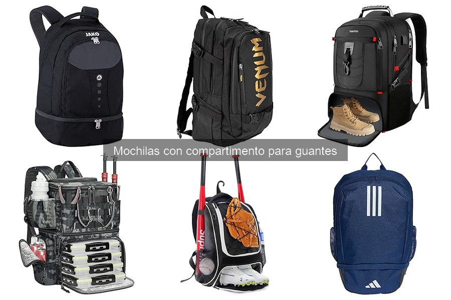 Tamaño Ideal de Mochilas con Compartimento para Guantes