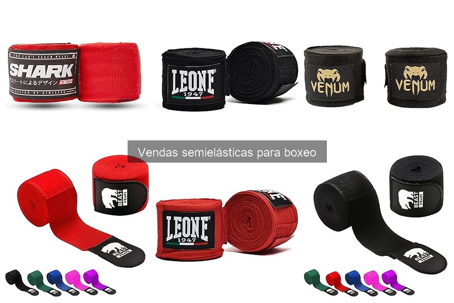 Tamaño Ideal de Vendas Semielásticas para Boxeo