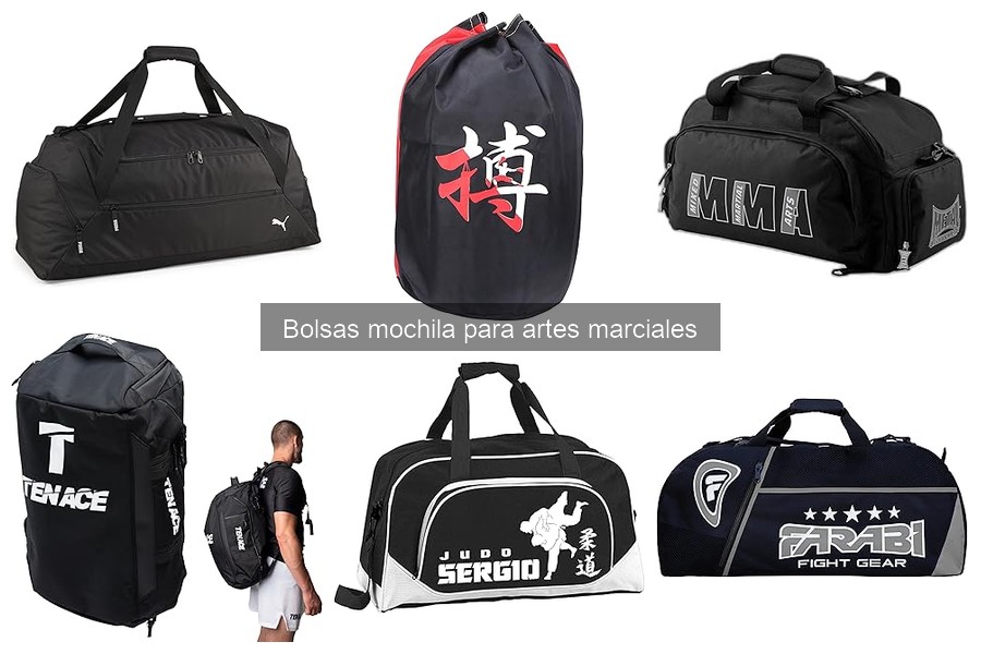 Tipos de Bolsas Mochila para Artes Marciales: Guía Completa