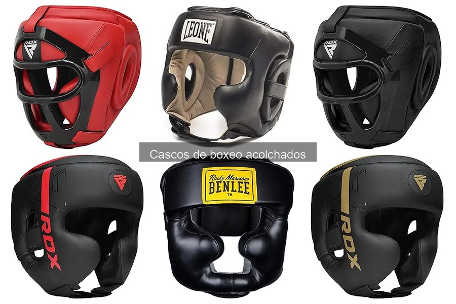 Tipos de cascos de boxeo acolchados: guía completa