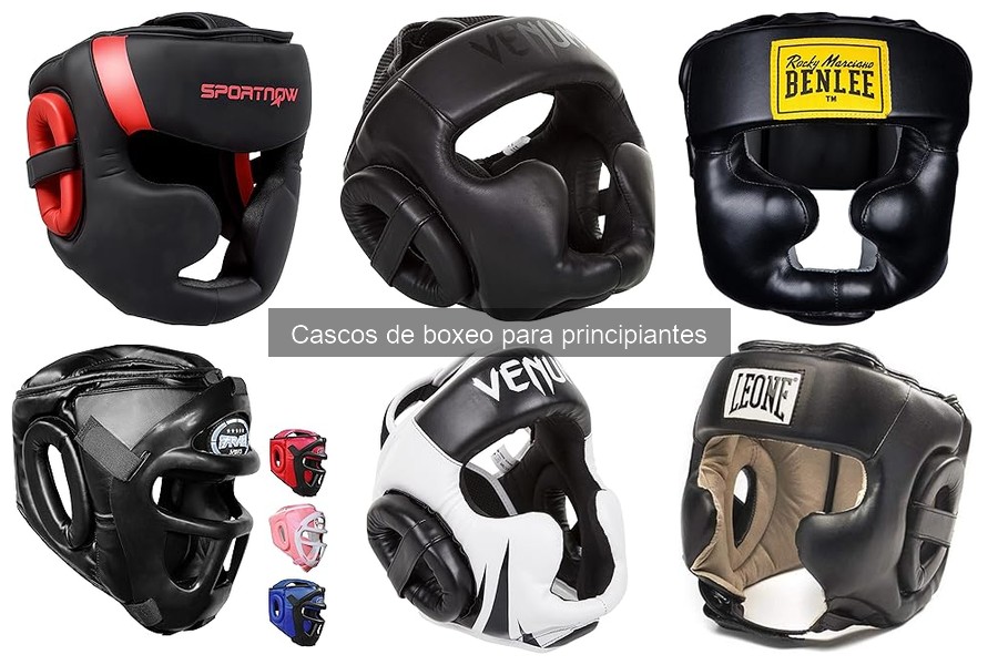 Tipos de cascos de boxeo ideales para principiantes
