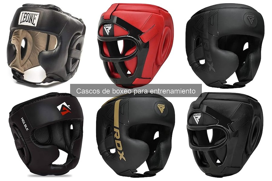 Tipos de cascos de boxeo para entrenamiento: Guía completa