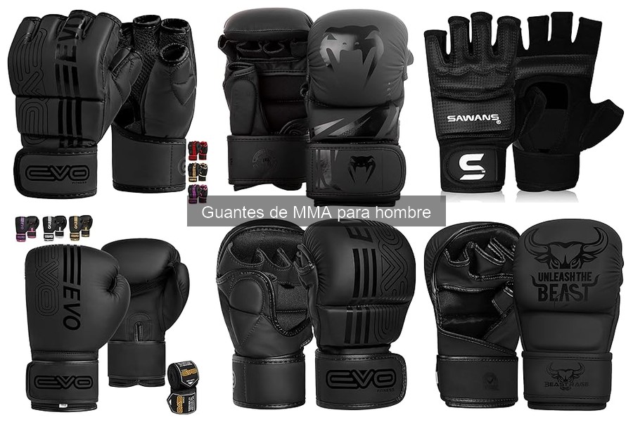 Tipos de guantes de MMA para hombres: guía completa