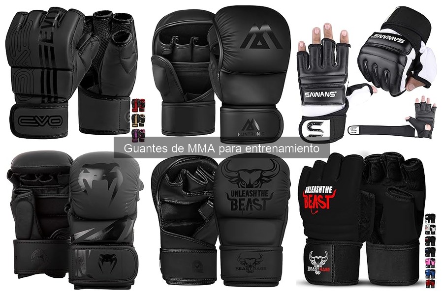 Tipos de guantes de MMA: usos y recomendaciones