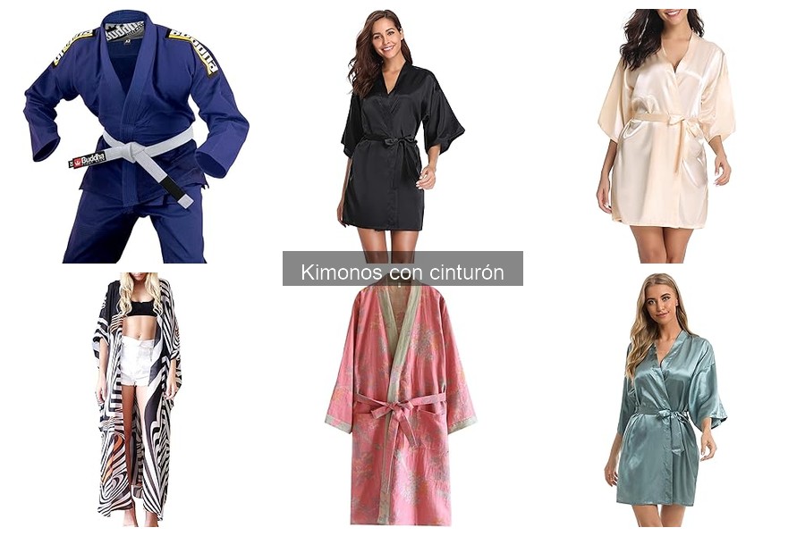 Tipos de Kimonos con Cinturón: Guía Completa y Estilos