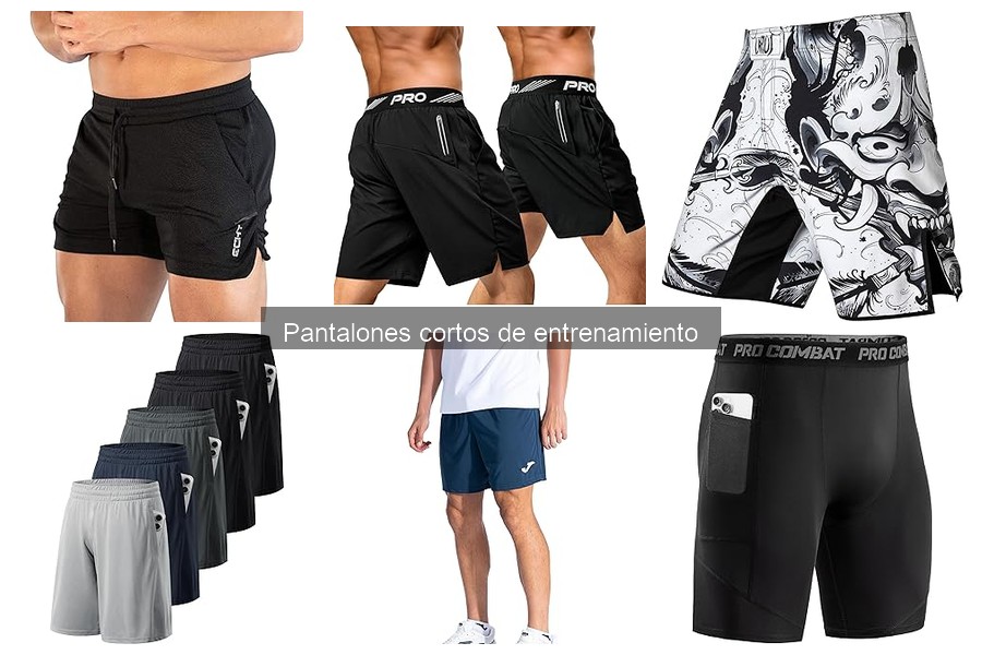 Tipos de pantalones cortos de entrenamiento para boxeo