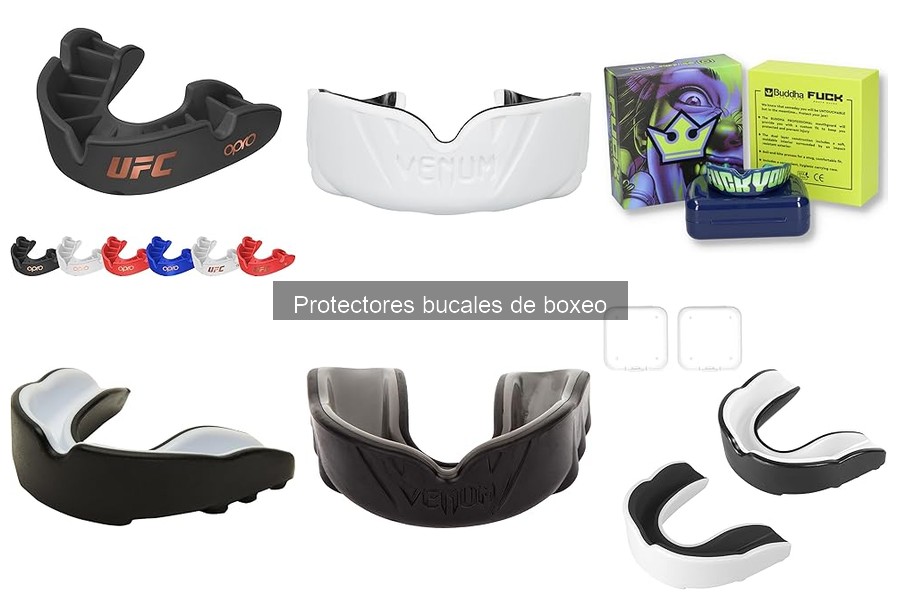 Tipos de protectores bucales para boxeo: Guía completa